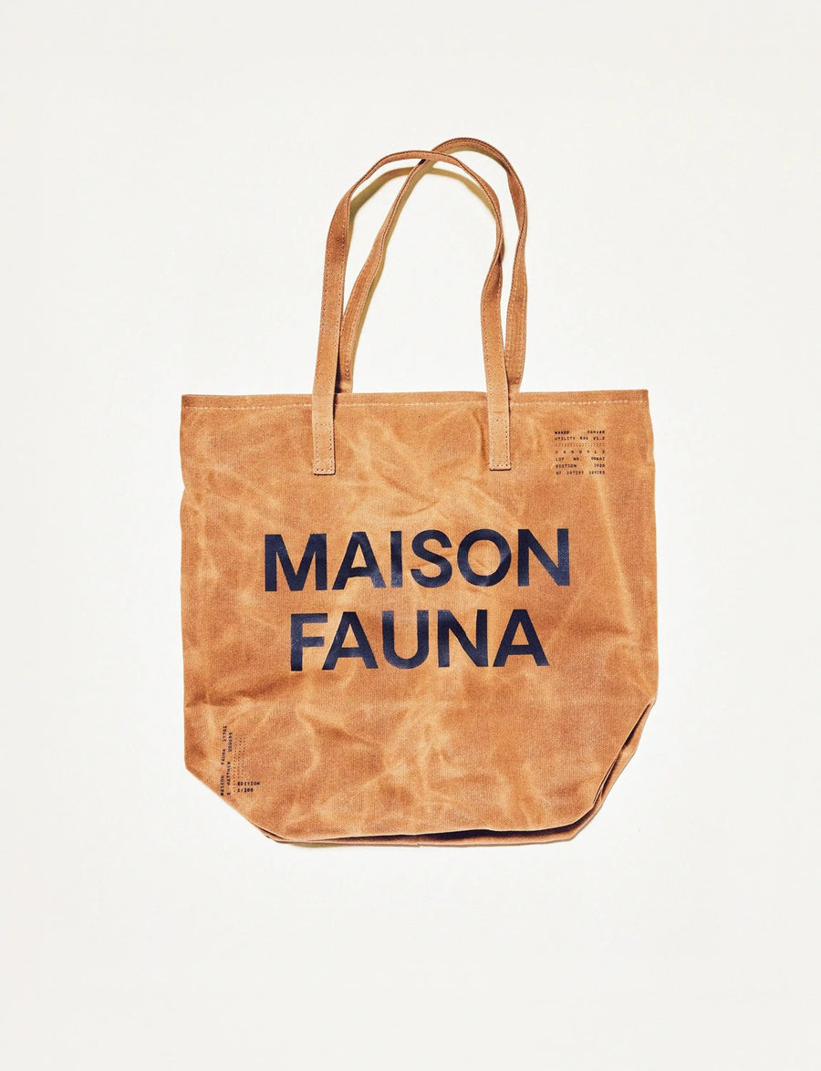 Waxed Canvas Utility Bag