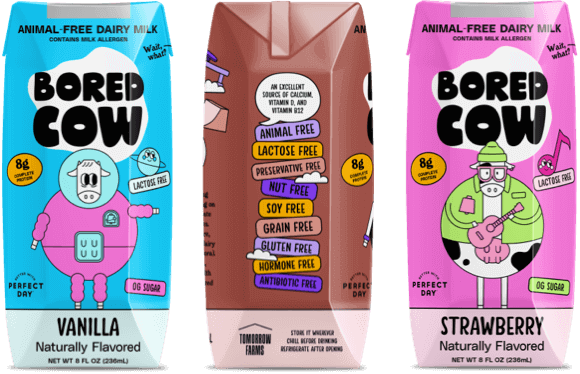 bored cow packaging