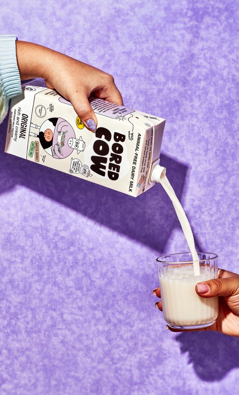 Bored Cow Milk Pour