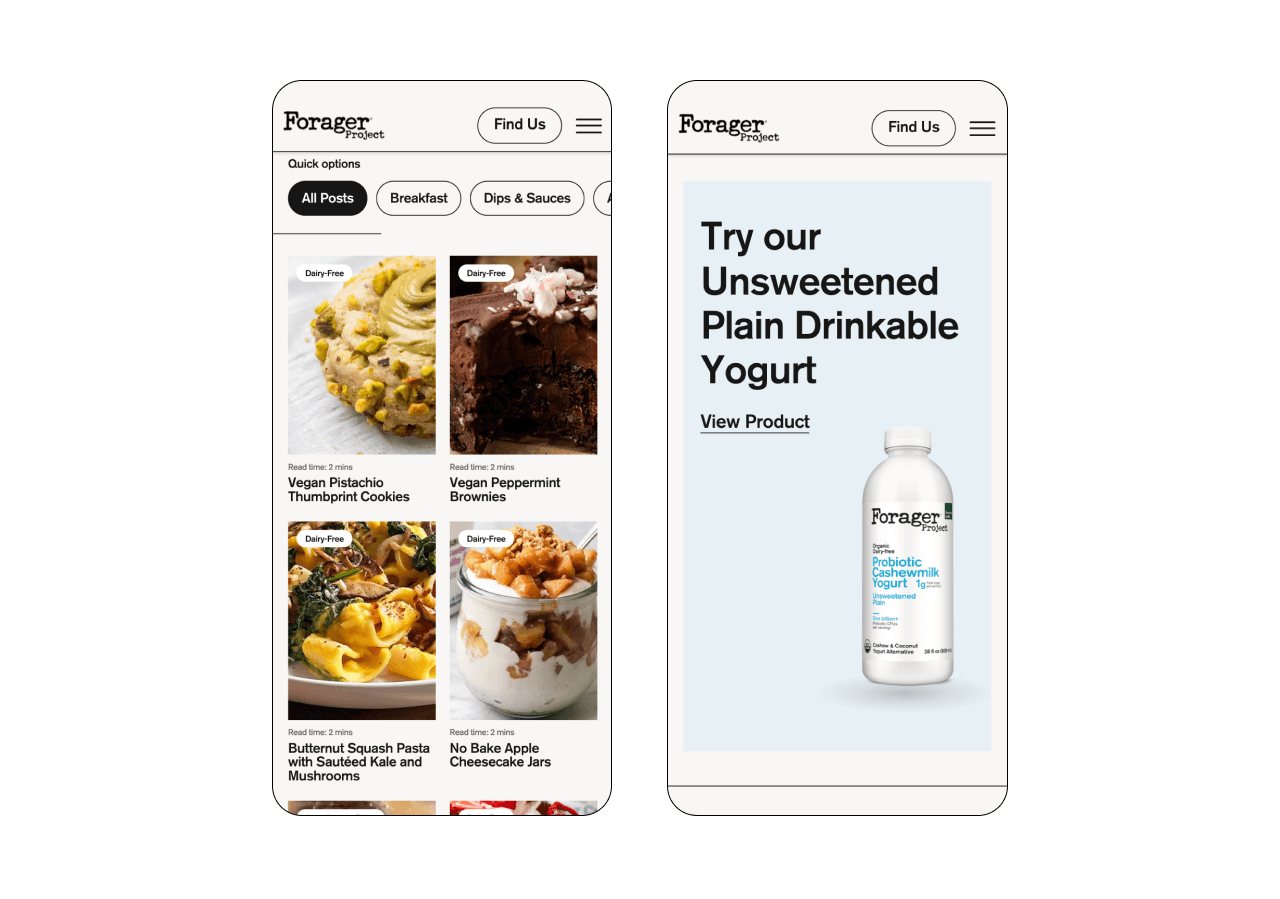Recipe and Cross Product Sell